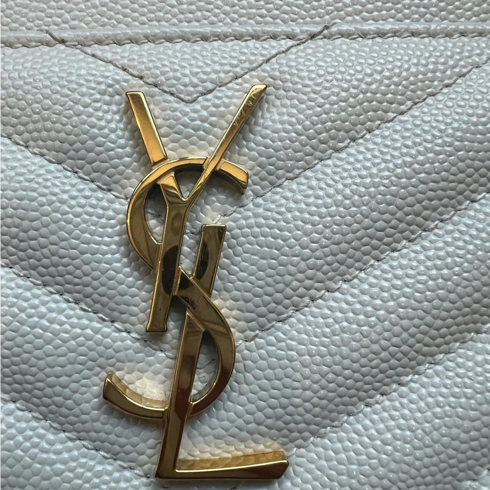 Crema YSL wristlet crossbody - Picture 6 of 17